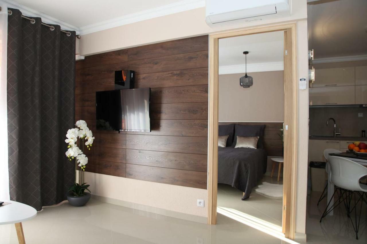 Stylish 2 Room Flat 60 Meters To The Beach Nizza Exterior foto